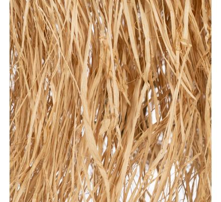 LÁMPARA TECHO FIBRA NATURAL NATURAL 80 X 80 X 90 CM