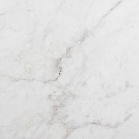 MESA CENTRO BLANCO-NATURAL MÁRMOL/MADERA 135 X 80 X 35 CM