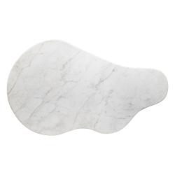 MESA CENTRO BLANCO-NATURAL MÁRMOL/MADERA 135 X 80 X 35 CM