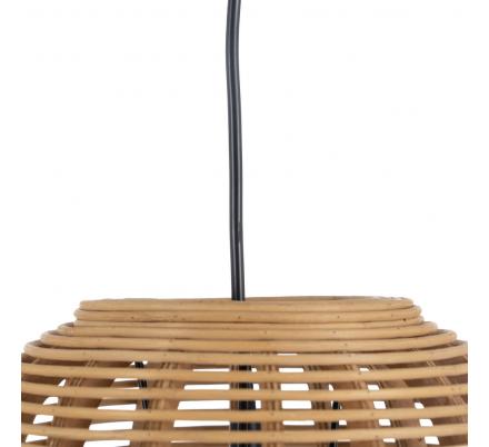 S/2 LÁMPARA TECHO NATURAL BAMBÚ 41 X 41 X 33 CM
