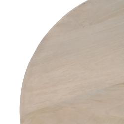 MESA CENTRO BLANCO MADERA-MDF SALÓN 75 X 75 X 35 CM