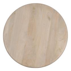 MESA CENTRO BLANCO MADERA-MDF SALÓN 75 X 75 X 35 CM