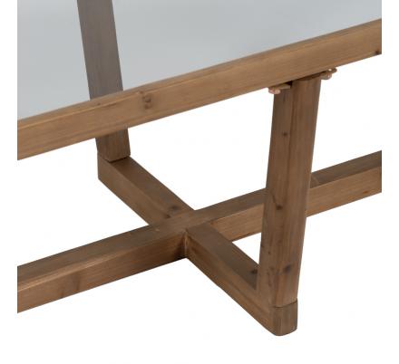 MESA CENTRO NATURAL MADERA 120 X 60 X 43,50 CM