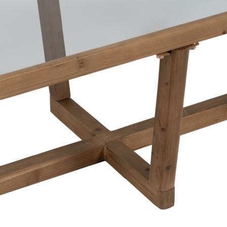 MESA CENTRO NATURAL MADERA 120 X 60 X 43,50 CM