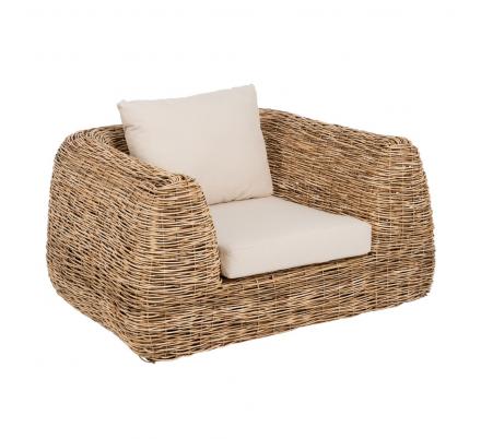 SILLÓN NATURAL RATÁN SALÓN 111 X 97 X 63 CM