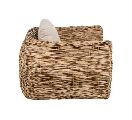 SILLÓN NATURAL RATÁN SALÓN 111 X 97 X 63 CM