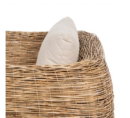 SILLÓN NATURAL RATÁN SALÓN 111 X 97 X 63 CM