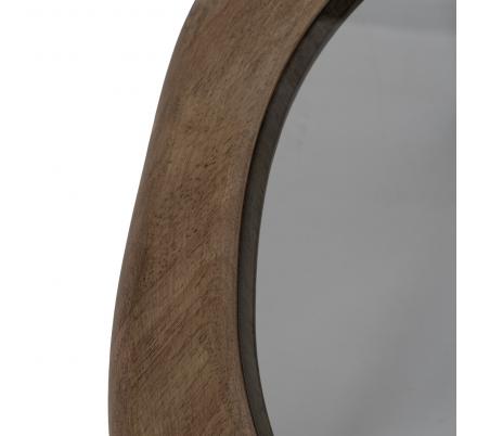 MESA CENTRO NATURAL-NEGRO MADERA-METAL 120 X 69 X 33 CM