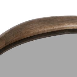 MESA CENTRO NATURAL-NEGRO MADERA-METAL 76 X 81 X 38 CM