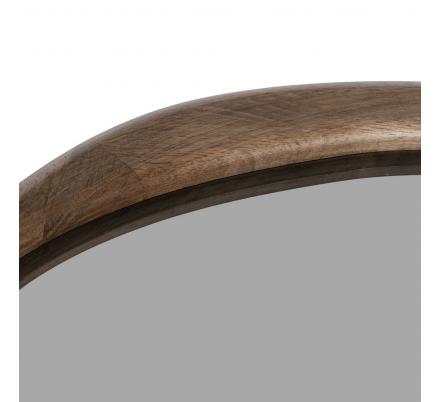 MESA CENTRO NATURAL-NEGRO MADERA-METAL 76 X 81 X 38 CM