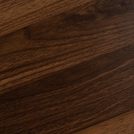 MESA CENTRO MARRÓN DM-METAL SALÓN 50 X 50 X 38 CM