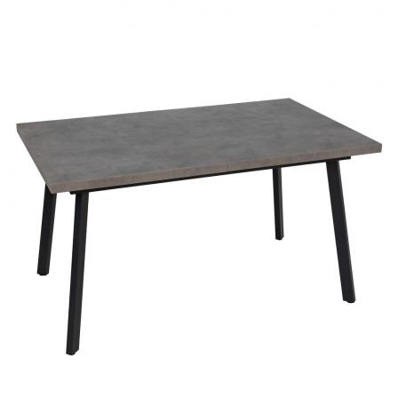 MESA EXTENSIBLE GRIS METAL-MADERA PAX 138 X 85 X 76 CM