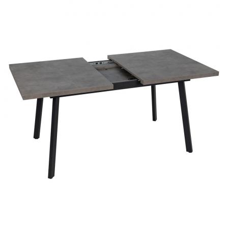 MESA EXTENSIBLE GRIS METAL-MADERA PAX 138 X 85 X 76 CM