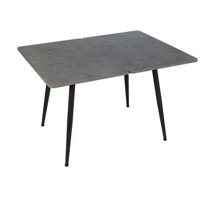 MESA EXTENSIBLE GRIS METAL-MADERA PAX 90 X 60 X 75 CM