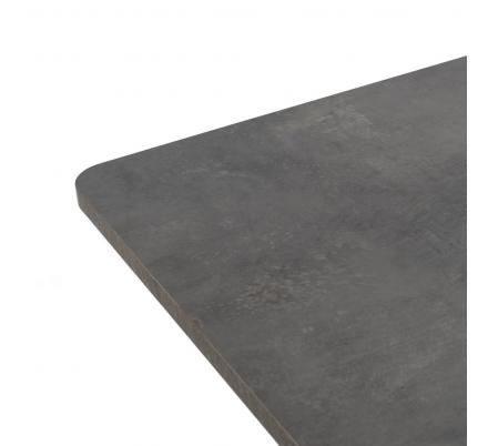 MESA EXTENSIBLE GRIS METAL-MADERA PAX 90 X 60 X 75 CM