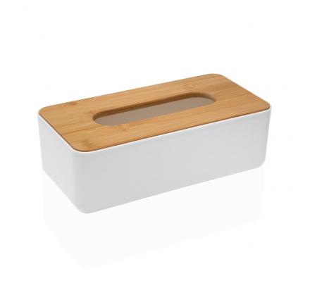 CAJA PAÑUELOS  BLANCA