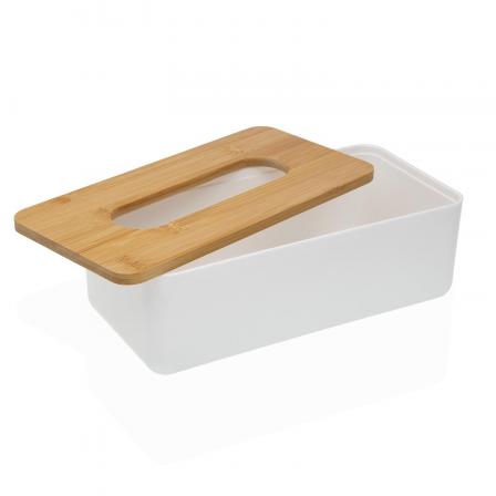 CAJA PAÑUELOS  BLANCA