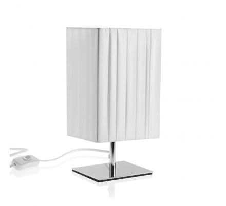 LAMPARA DE MESA BLANCA S