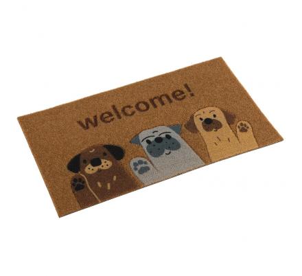 FELPUDO WELCOME PERROS