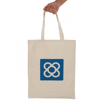 BOLSO COMPRA BALDOSA BARCELONA AZUL
