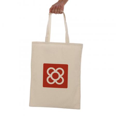 BOLSO COMPRA BALDOSA BARCELONA ROJO