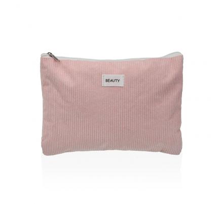NECESER CORDUROY ROSA  27X19CM