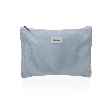 NECESER CORDUROY GRIS OSCURO  27X19CM