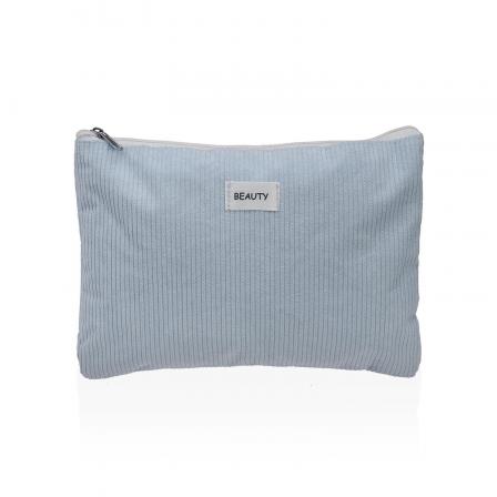 NECESER CORDUROY GRIS OSCURO  27X19CM