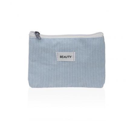 NECESER CORDUROY GRIS OSCURO 17X12CM