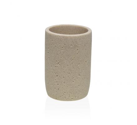 VASO PARA CEPILLOS ACABADO PIEDRA