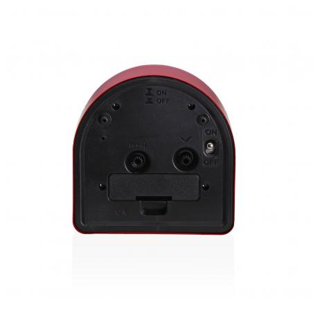 RELOJ DE MESA DESPERTADOR LUXA ROJO
