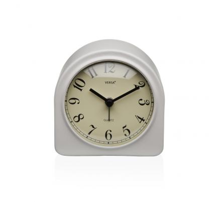 RELOJ DE MESA DESPERTADOR LUXA BLANCO