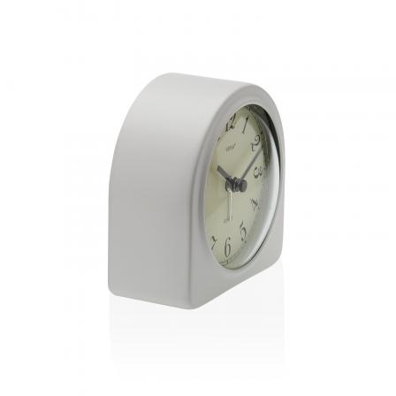 RELOJ DE MESA DESPERTADOR LUXA BLANCO