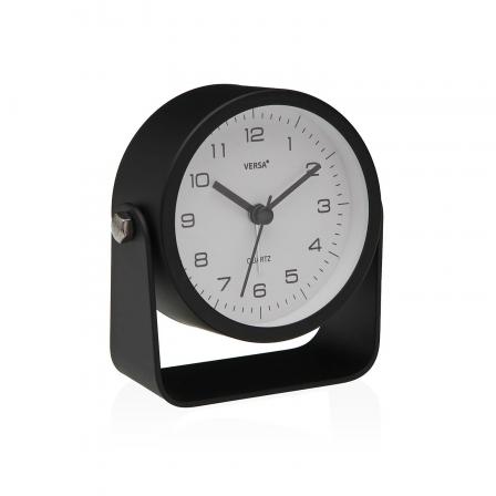 RELOJ DE MESA DESPERTADOR ALURA NEGRO