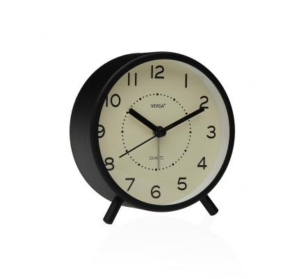 RELOJ DE MESA DESPERTADOR ZEAL NEGRO