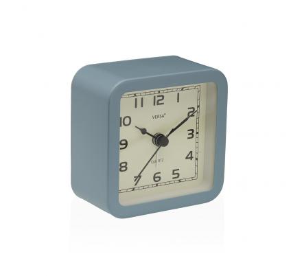 RELOJ DE MESA DESPERTADOR ALVO AZUL