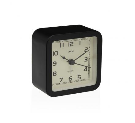 RELOJ DE MESA DESPERTADOR ALVO NEGRO