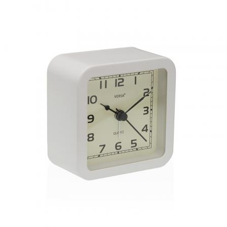 RELOJ DE MESA DESPERTADOR ALVO BLANCO