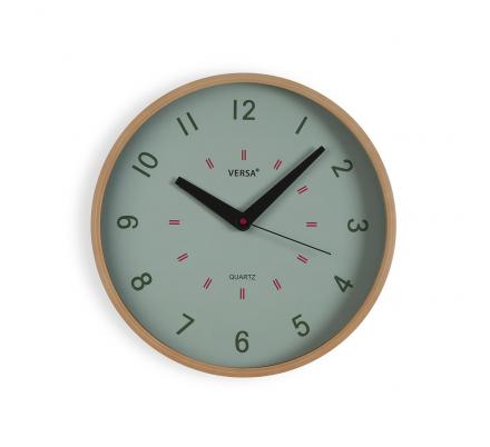 RELOJ DE PARED VERDE 30CM