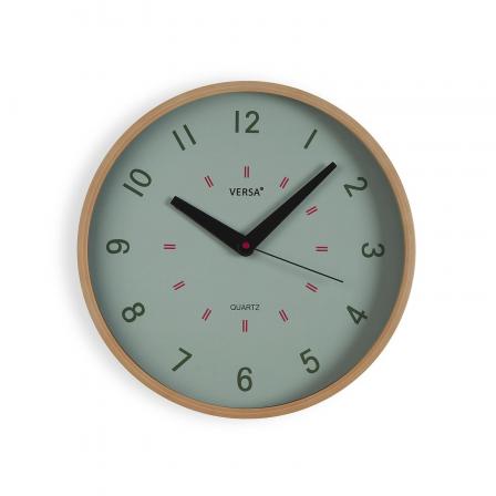 RELOJ DE PARED VERDE 30CM