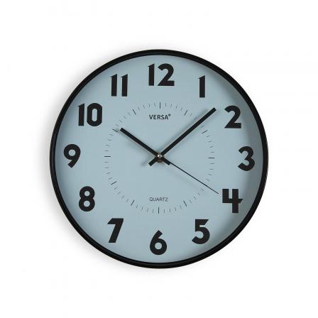 RELOJ DE PARED AZUL 30CM