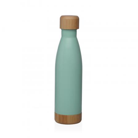BOTELLA VERDE MATE  500ML ACERO INOXIDABLE