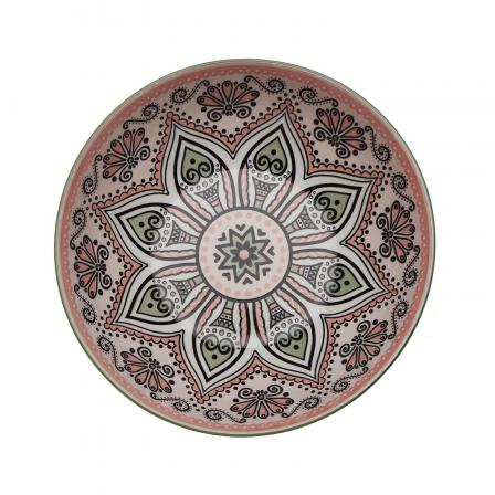 ENSALADERA ROSA 23CM