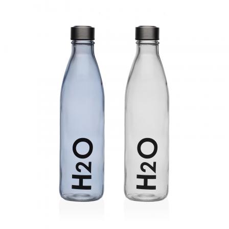 BOTELLA 1000ML H2O AZUL