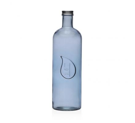 BOTELLA 1600ML GOTA AGUA AZUL