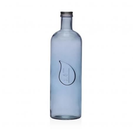 BOTELLA 1600ML GOTA AGUA AZUL