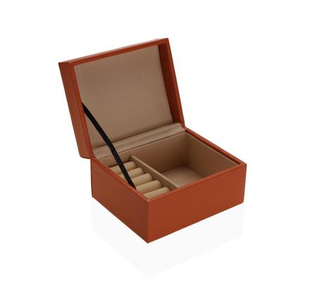JOYERO UN COMPARTIMENTO TERRACOTA