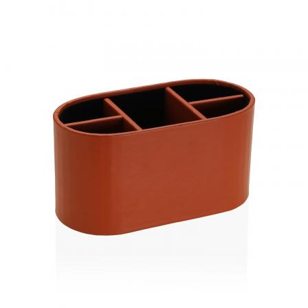PORTAMANDOS TERRACOTA 5 COMPARTIMENTOS