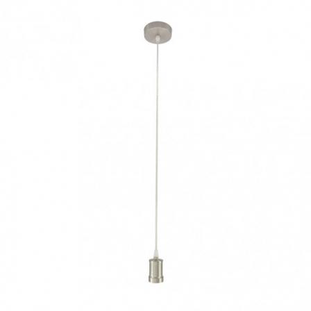 Arm.colgante Puja 1xe27 Niquel Regx10x10 Cm