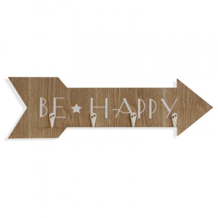 COLGADOR LLAVES BE HAPPY